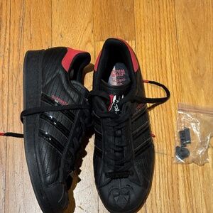 Adidas superstart, start wars “DARK VADER”